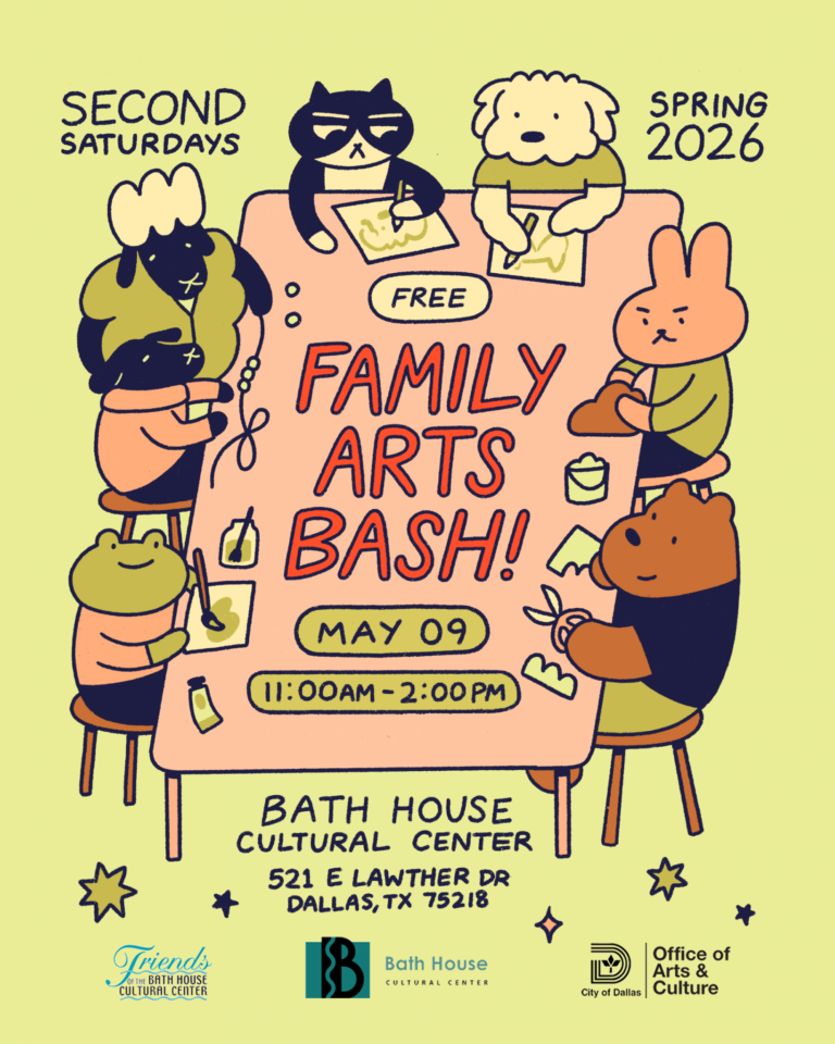 Family Arts Bash! Second Saturdays at Bath House Cultural Center