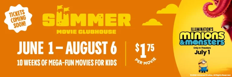 $1.75 Summer Movies for Kids at Cinemark